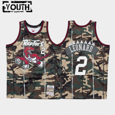 Barn Toronto Raptors Tröja Kawhi Leonard 2 Woodland Camo Swingman Barn Toronto Raptors Tröja Kawhi Leonard 2 Woodland Camo Swingman